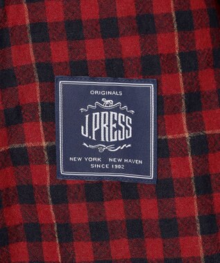 J.PRESS MEN 【J.PRESS ORIGINALS】Wool Nylon Refine Tartan Check 3B Sack Jacket / Japan Made レッド系4