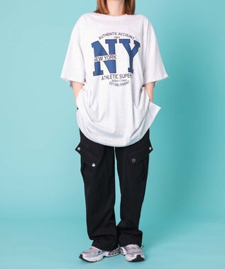 WEGO 【ウエストゴム】ビッグポケットカーゴパンツ ブラック