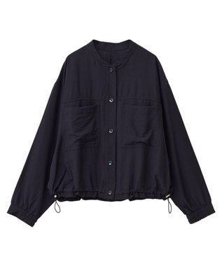 Green Parks シア‐シャツブルゾン Black