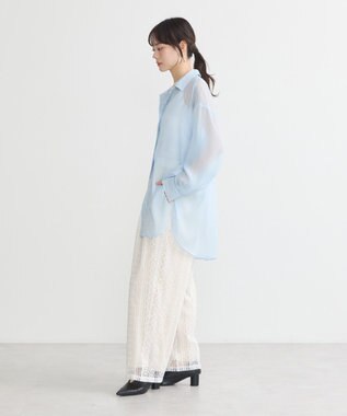 earth music&ecology レースパンツ Off White