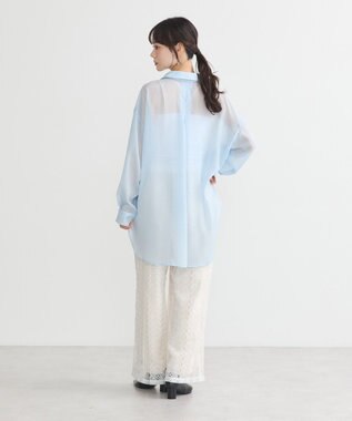 earth music&ecology レースパンツ Off White