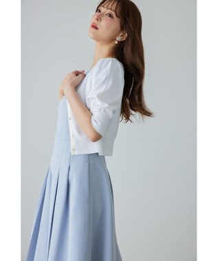 TOCCA BALOON ニットカーディガン アイボリー系