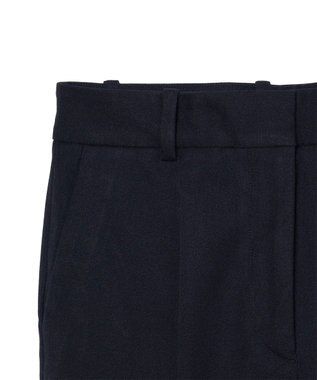 JOSEPH 【FOUNDATIONS】ギャバジンストレッチ　フィットフレアートラウザーズ Navy
