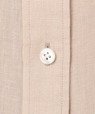 23区 【先行予約】LIBECOリネン ベーシック シャツ ベージュ系