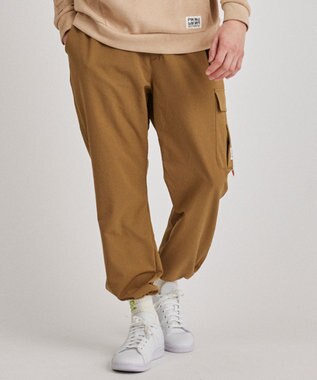 PW CIRCULUS 【MEN】裾２WAY ワイドパンツ ベージュ系