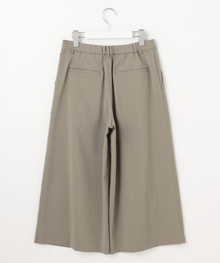 J.PRESS LADIES 【洗える】GORIAN TWILL クロップド パンツ モカカーキ系