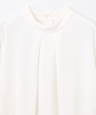 ANY 【2WAY/洗濯機可能】華やぎボウタイブラウス オフ