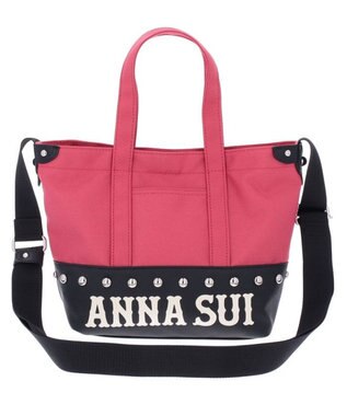 ANNA SUI ハングアウト 2wayミニトート ピンク