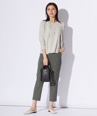 J.PRESS LADIES ツイストサークル ワントップ ネックレス ゴールド系