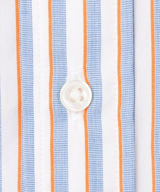 J.PRESS MEN SOMELOSコットンストライプ シャツ ブルー系1