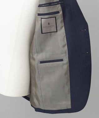 GOTAIRIKU 【御幸毛織】DRY SPINNER スーツ ネイビー系1