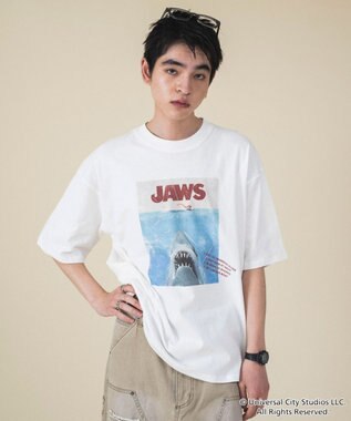 WEGO 【新柄追加/JAWS/ユニセックス着用ITEM/SMLサイズ展開】JAWSグラフィックT（S） 柄1