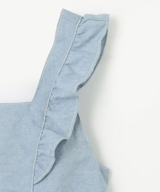 ANY KIDS 【チェリーベリーシリーズ】フルーツ 刺繍 ジャンパースカート ブルー