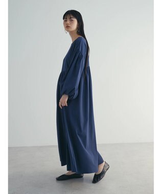 Green Parks armonia．２ｗａｙ袖ボリュームワンピース Navy