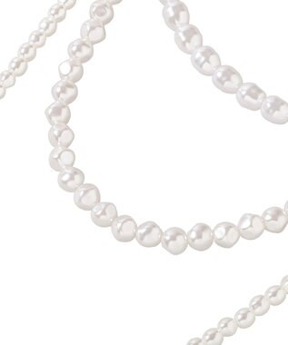 AMERICAN HOLIC マルチウェイパールレンネックレス Off White