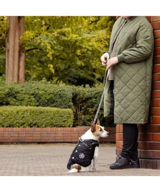 PET PARADISE J.PRESS アウターハーネス 《ブラック》 小型犬 ブラック