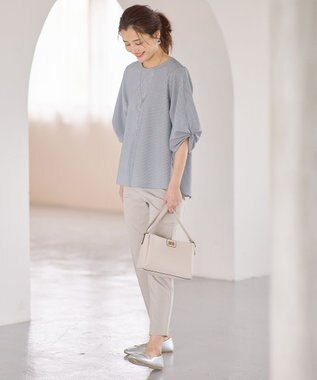 ANY 【ストレッチ】大人の7daysデイリーパンツ グレージュ