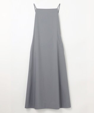 NAVE 【Nave・洗える/撥水加工/ストレッチ素材】ライトタフタ  キャミドレス サックスブルー系