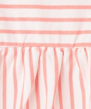 組曲 KIDS 【80-100㎝】マリンボーダー チュニック コーラル