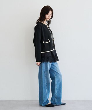 YECCA VECCA レースキャミソール Black
