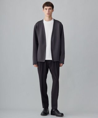 UNFILO MENS スマート テーパードパンツ [24年秋冬商品] ブラック