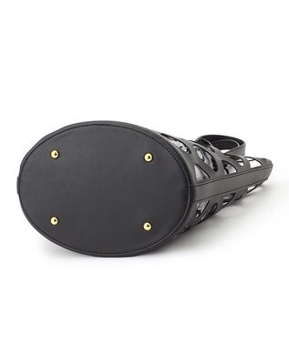 23区 【Oggi6月号掲載】Ratti ドローイング ペイズリー プリント コンビ バッグ ブラック系