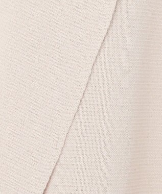 J.PRESS LADIES 【洗える】Cotton Acetate ニット ジャケット ベージュ系