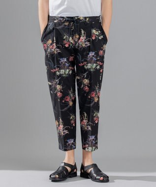 JOSEPH HOMME クールドッツストレッチ花柄 / TEDDY CONVERTIBLE ブラック系5