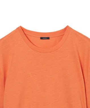 JOSEPH 【洗える】コットンシルク　ジャージーティーシャツ Sun down