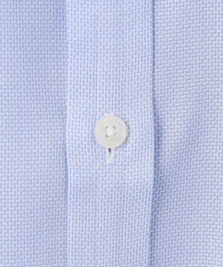 GOTAIRIKU 春夏向け【形態安定】SUMMERPREMIUMPLEATS_ボタンダウンカラー 半袖ドレスシャツ(25年モデル) サックスブルー系