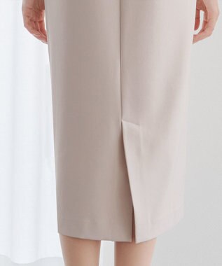 Tiaclasse 【安田美沙子さん着用】ペプラムジャンスカワンピース ベージュ