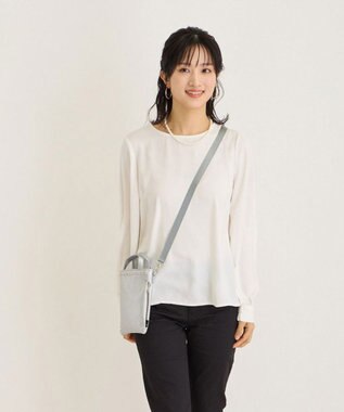 ROOTOTE 0661【直営店限定:ミニショルダー】ベビールー.シルバースタッヅ-A 02：シルバー