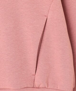 Feroux アイコン刺繍 ダンボール パーカー ピンク系