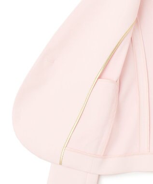 BEIGE， 【L-size】LUIZA / ノーカラージャケット Cherry Pink