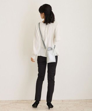 ROOTOTE 0661【直営店限定:ミニショルダー】ベビールー.シルバースタッヅ-A 02：シルバー