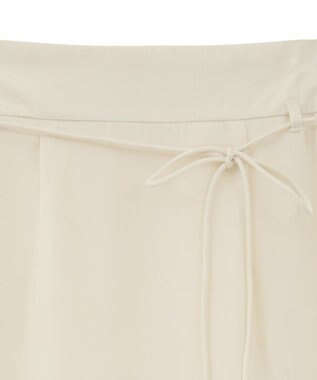 CRAFT STANDARD BOUTIQUE ダルサテンIラインスカート Ivory