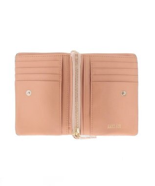 ANNA SUI マープル 内Lファスナー二つ折り財布 グリーン