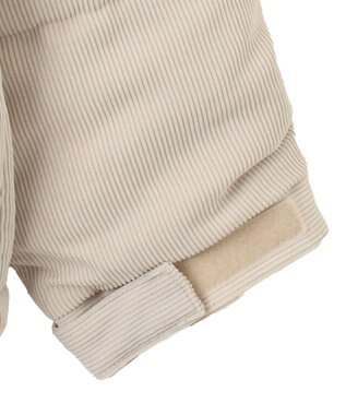 WEGO コーデュロイパデッドブルゾン ライトベージュ