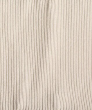 WEGO コーデュロイパデッドブルゾン ライトベージュ