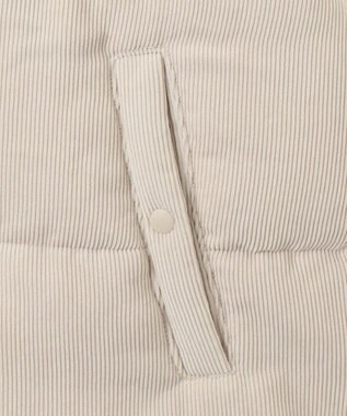 WEGO コーデュロイパデッドブルゾン ライトベージュ