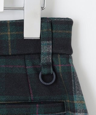 23区GOLF 【WOMEN】チェック柄 スカート ダークグリーン系3