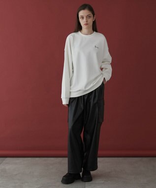 WEGO 【ユニセックス着用ITEM】AIRFUNCTIONワンポイントプルオーバー ホワイト