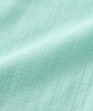 MIKI HOUSE HOT BISCUITS 【80-120cm】二重織ガーゼ素材 パーカ アイスグリーン