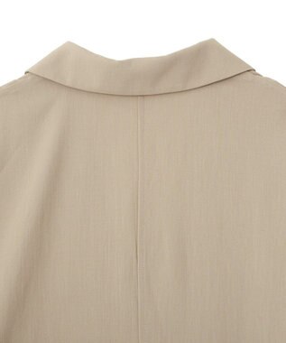 Green Parks 【適ON】シアーシャツジャケット Gray Beige