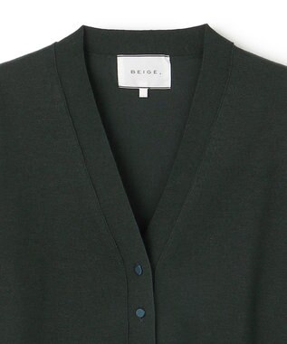 BEIGE， 【洗える】LA MONNAIE / カーディガン F Green