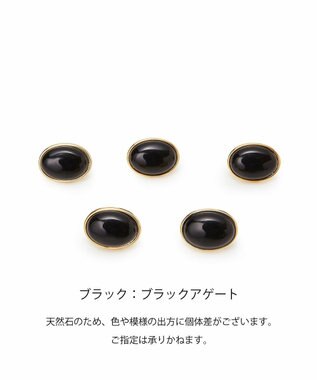 TOPKAPI 【TOPKAPI】gemdrops ジェムドロップ ミニエンボスレザー 天然石 二つ折り 財布 ブラック