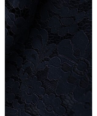 Green Parks ｅｆ－ｄｅ　レースクルーネックブラウス Dark Navy