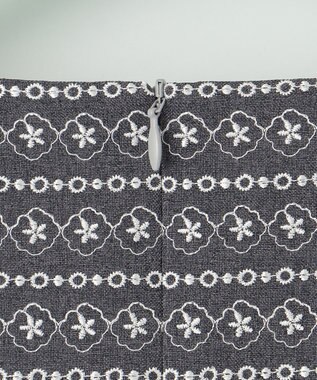 TOCCA 【洗える！】ICON BORDER ドレス ライトグレー系7