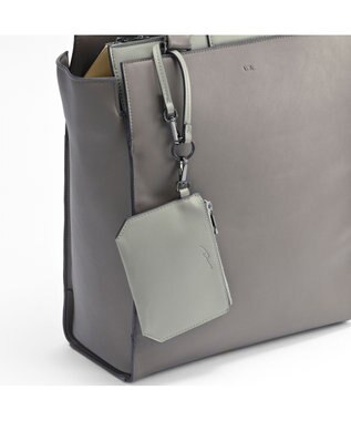 ACE BAGS & LUGGAGE W&.Day/Night リリ バーチカルトート A4サイズ 13.3インチPC 15176 ダブルアンドデイナイト チャコール