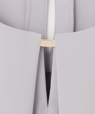 ANY SIS S 【接触冷感・UVカット・吸水速乾】サラキレイ ブラウス ライトグレー